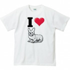 I Love Corgi(アイラブコーギー)グッズ・Tシャツ