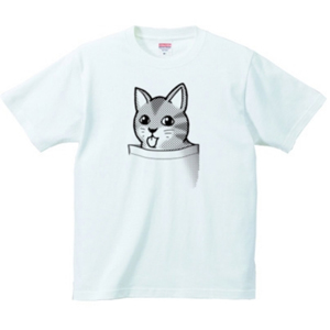 ポケットキャット(Stick Out) Tシャツ・グッズ