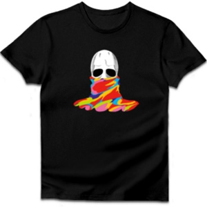 スカル 逆迷彩I Hate Carrots(アイヘイトニンジンピーマンこわい)グッズ・Tシャツ